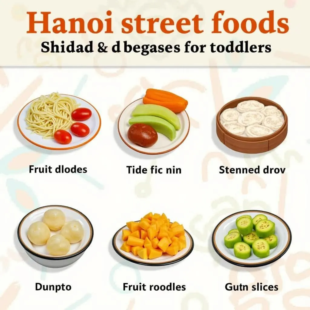 Hanoi street food for toddlers - a guide for parents