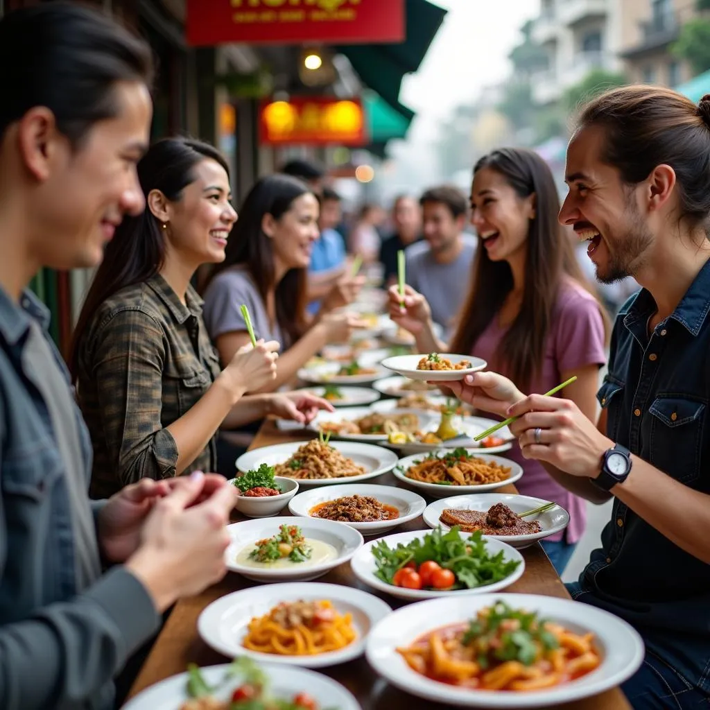 Hanoi street food tour