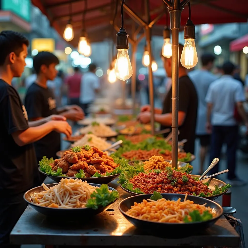 Hanoi Street Food Vendor