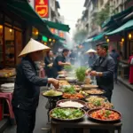 Hanoi Street Food Vendors