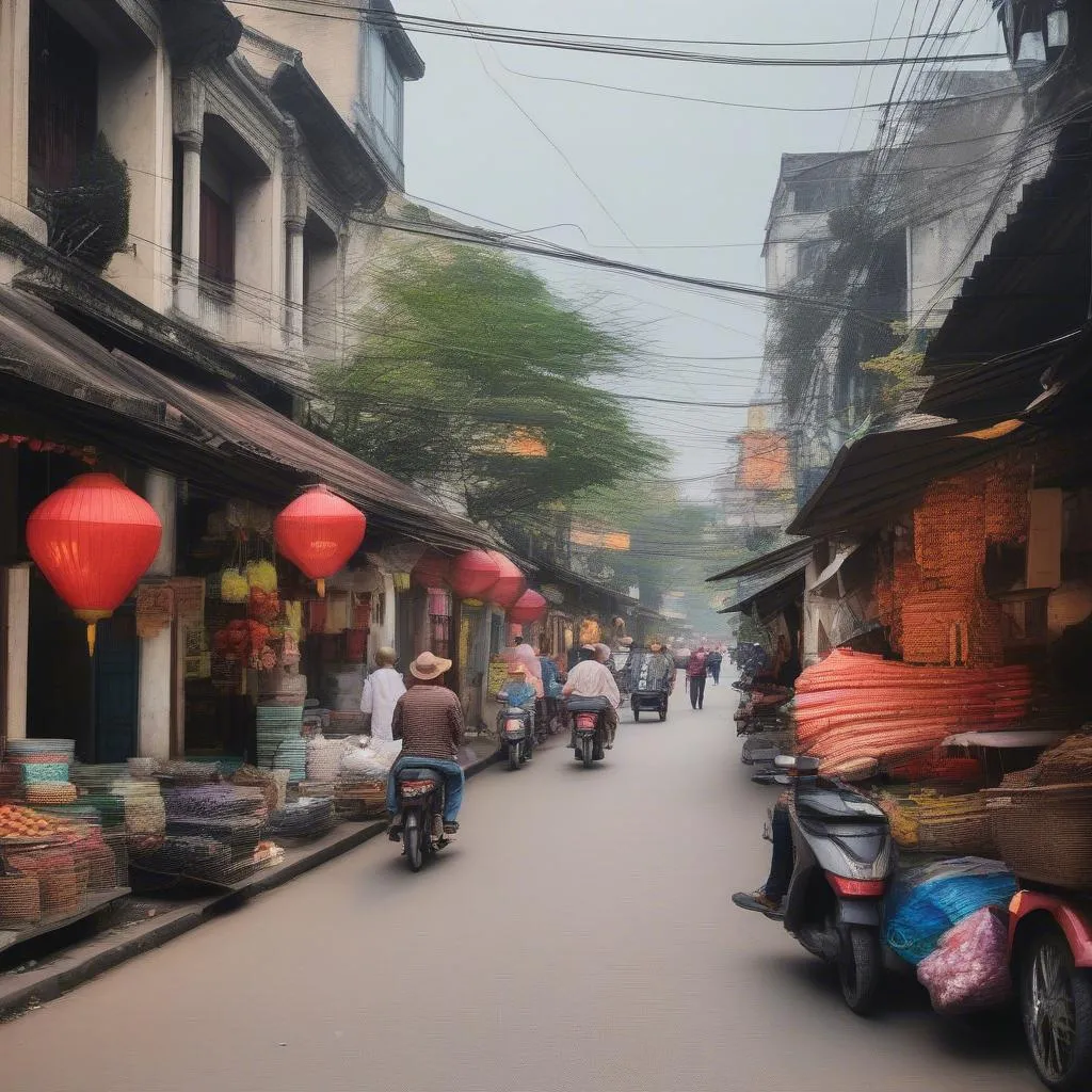 Hanoi Street Scene