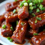 Hanoi sweet and sour ribs served on a platter