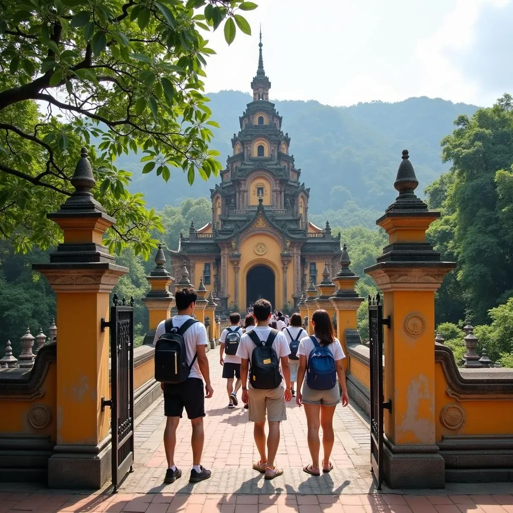 Exploring Hanoi's temples with TRAVELCAR