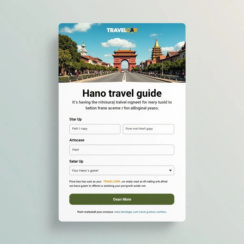 Hanoi Travel Guide Lead Magnet