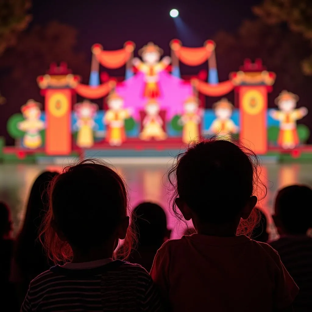 Hanoi water puppet show for families