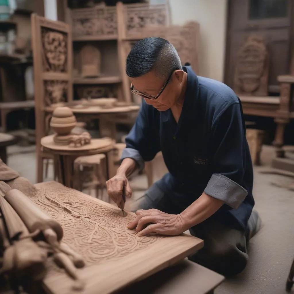 Hanoi Woodworking Craftsman