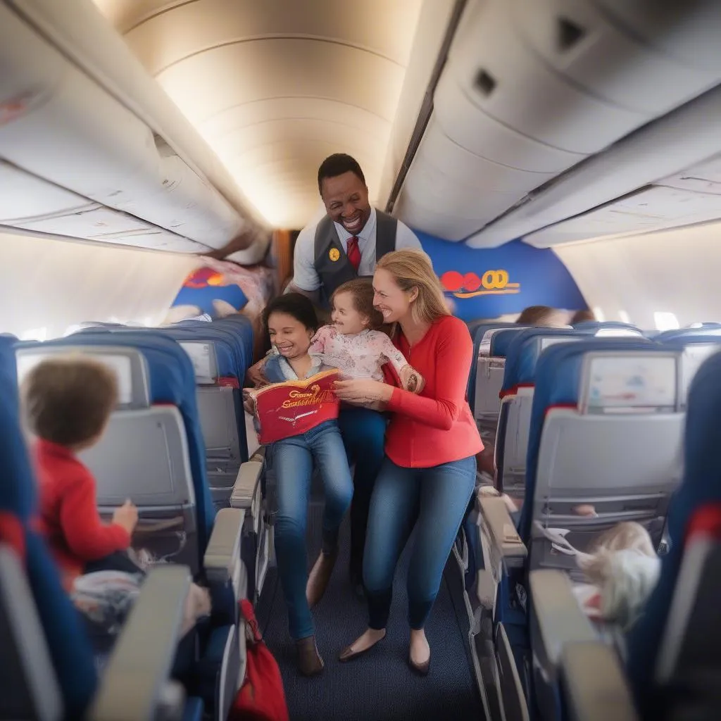 Southwest family flight