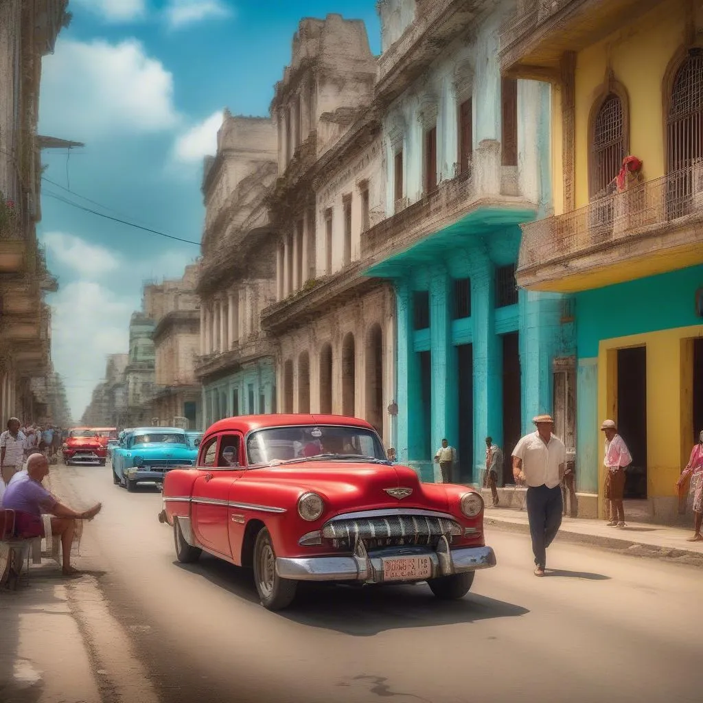 Havana Street Scene