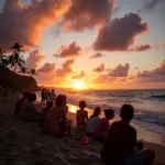 Hawaii Beach Sunset