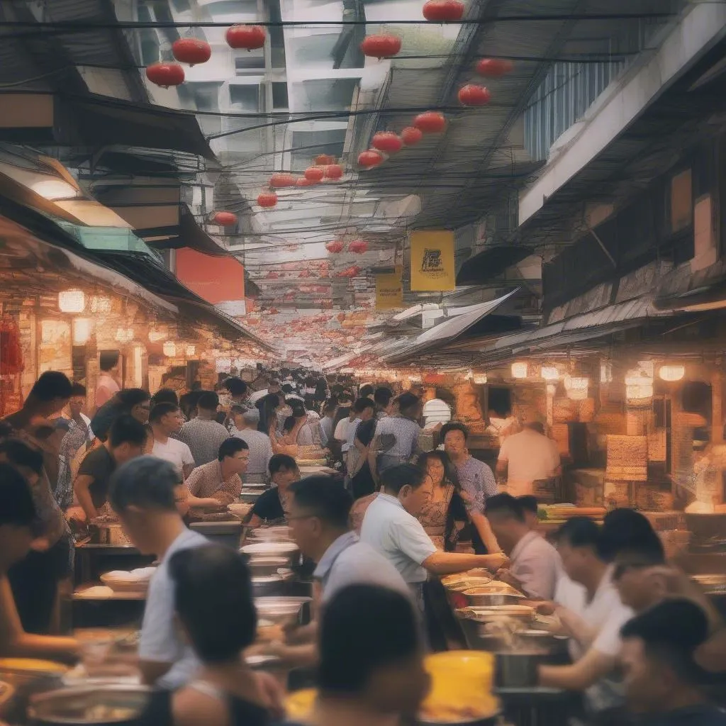 Singapore Hawker Centre