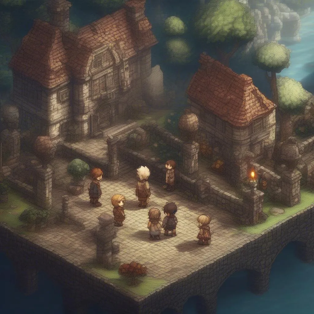 Octopath Traveler HD-2D Visuals