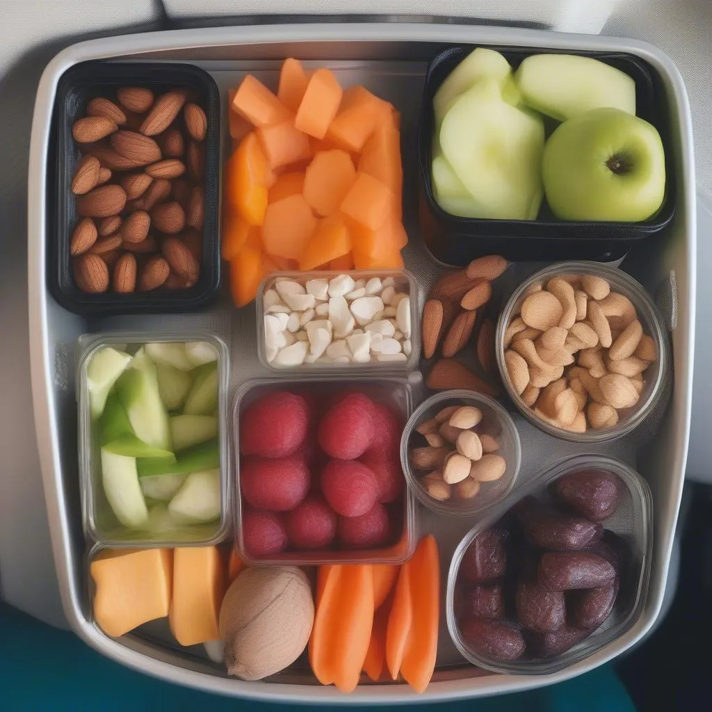 Healthy snacks for travel