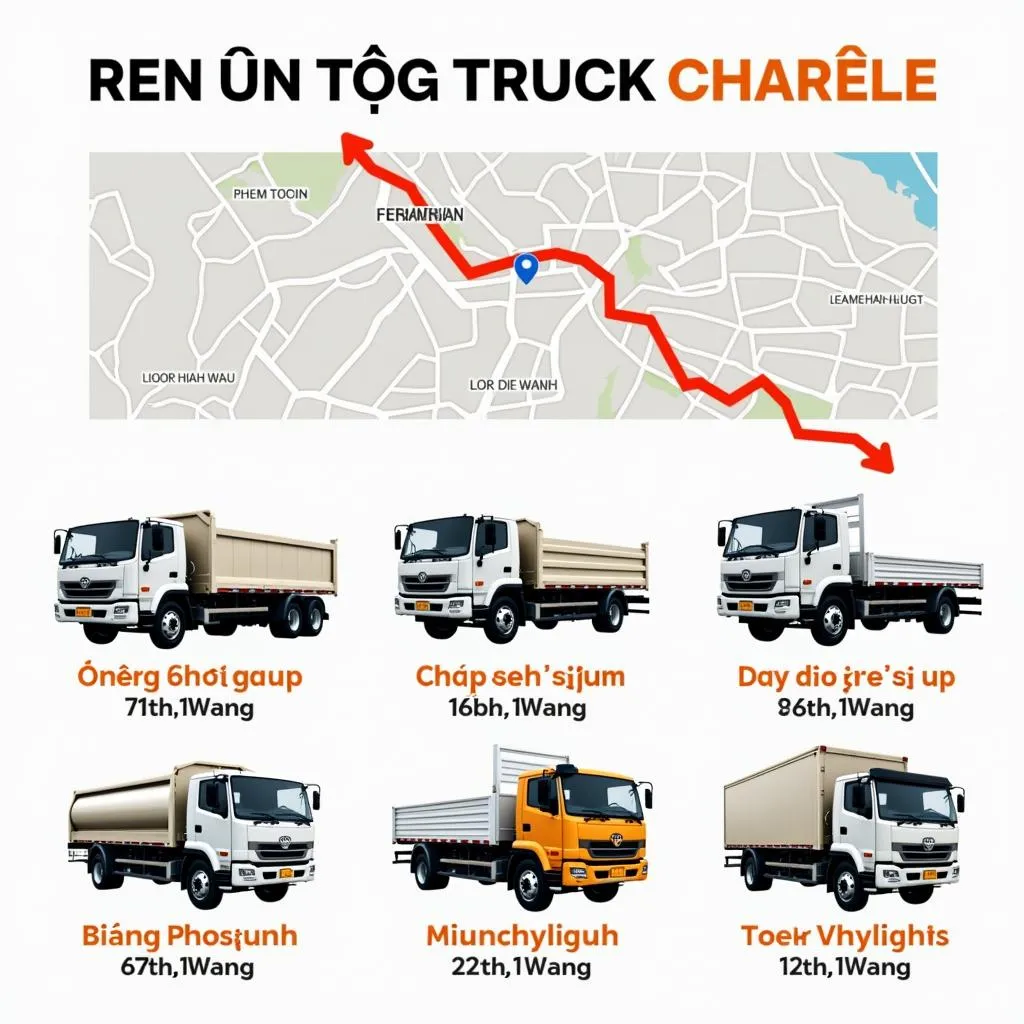 Heavy truck rental options with varying capacities