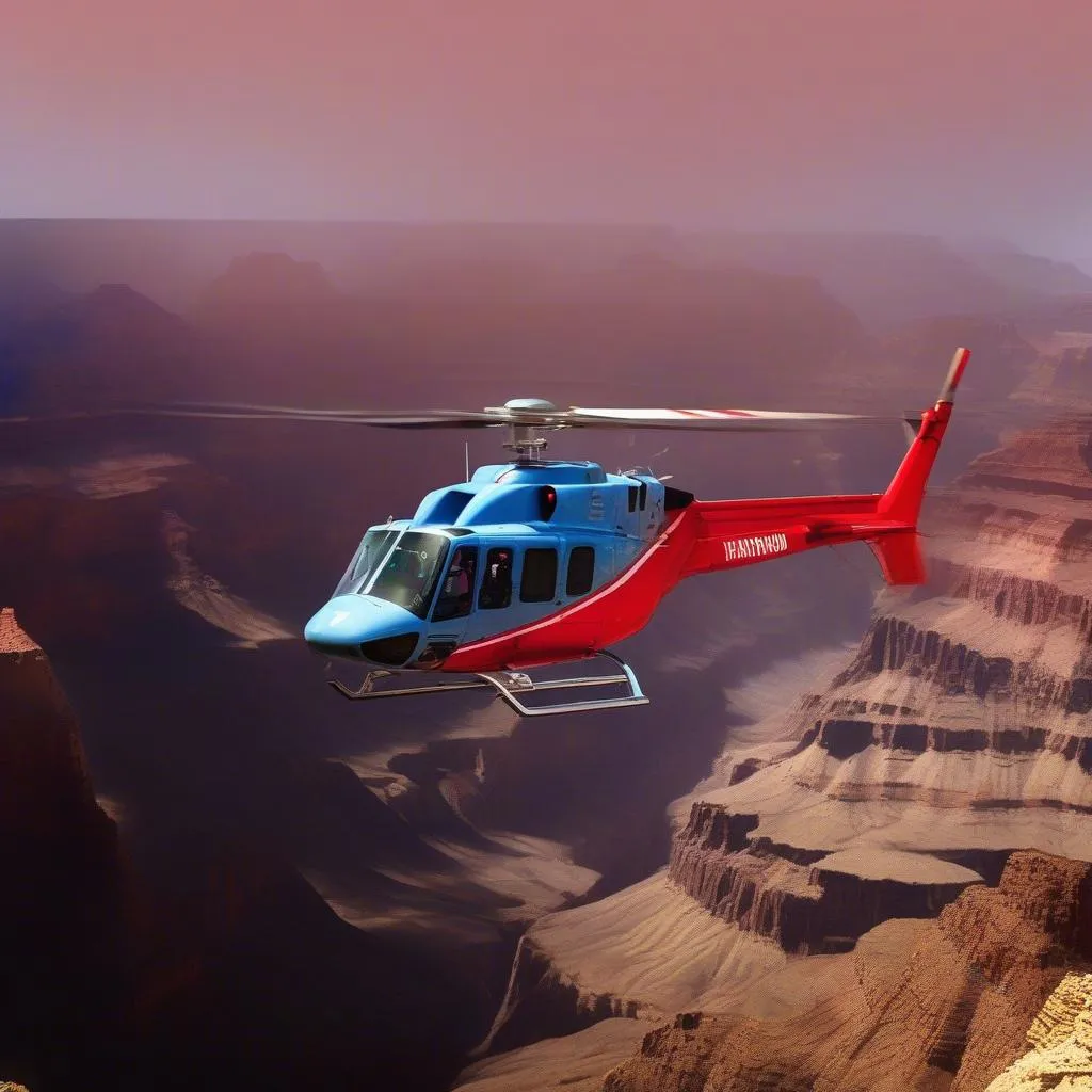 Grand Canyon helicopter