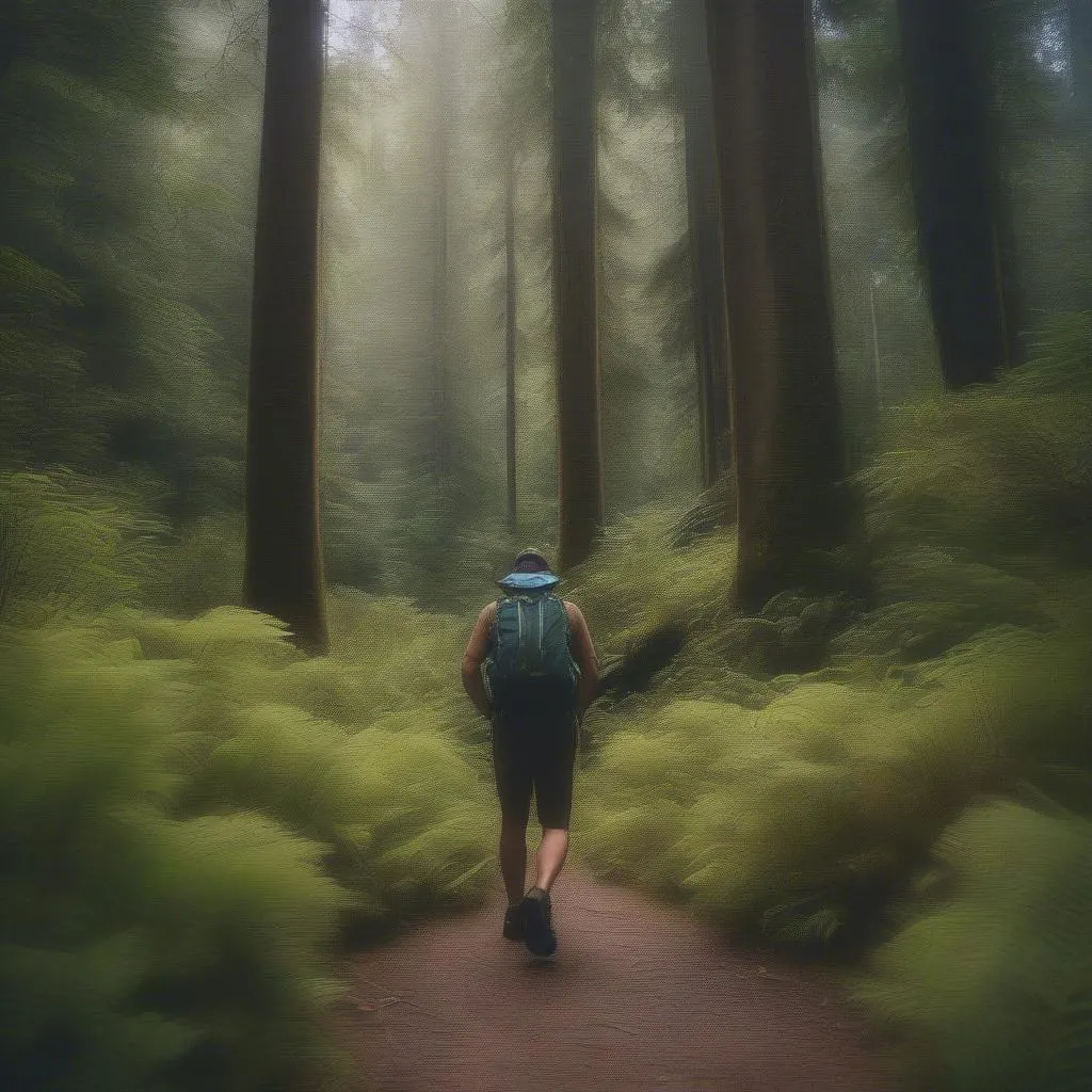 hiker-national-park