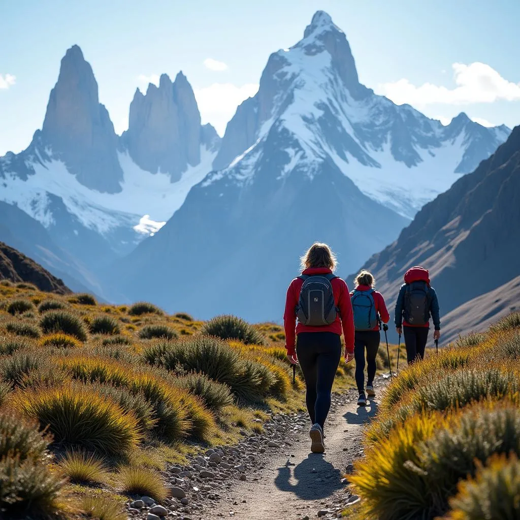 Hiking in Torres del Paine National Park