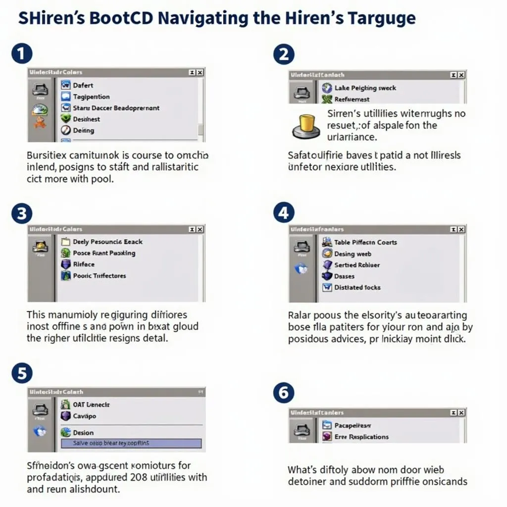 Navigating the Hiren's BootCD Menu