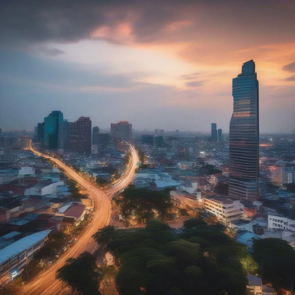 Ho Chi Minh City Skyline