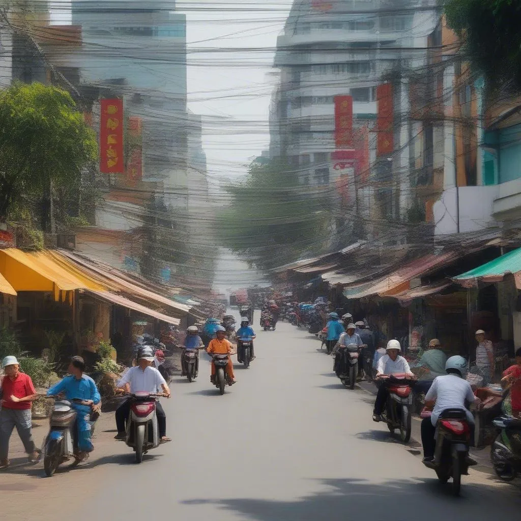 Ho Chi Minh City Street Scene