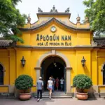 Hoa Lo Prison Entrance