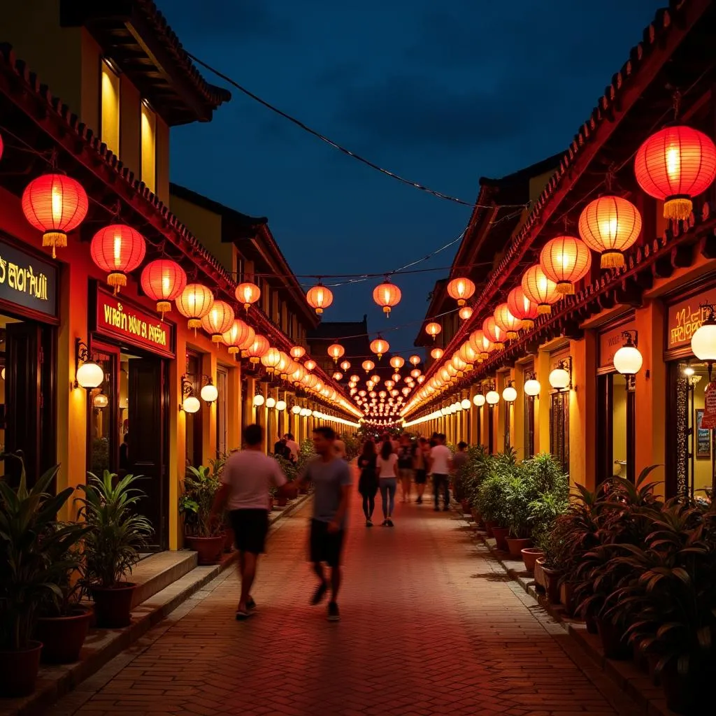 Hoi An Ancient Town at night