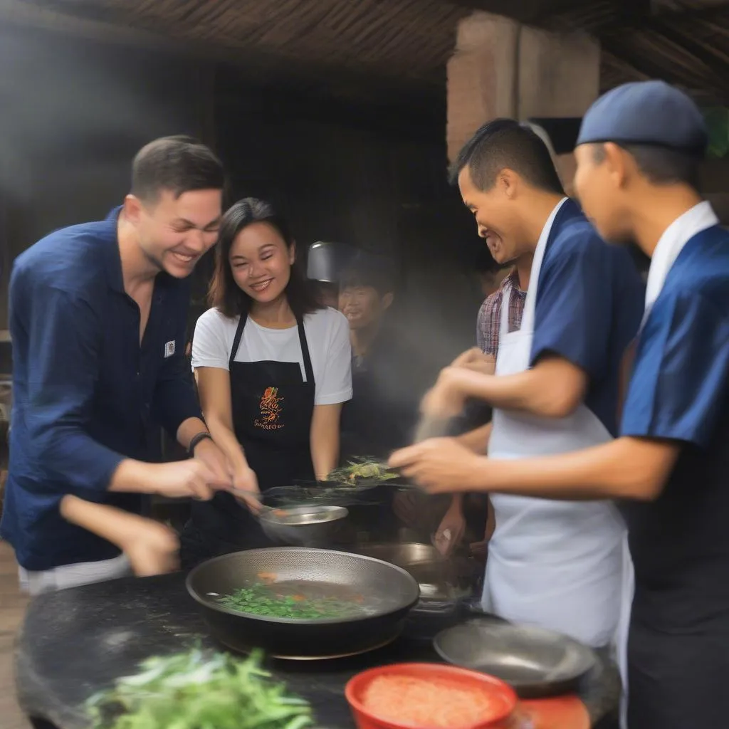 A Vietnamese cooking class in Hoi An