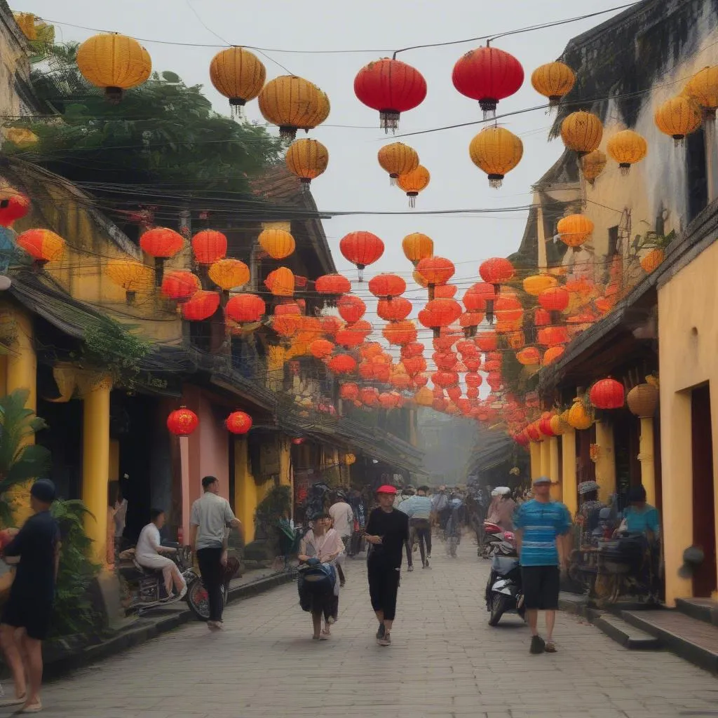 Hoi An Street Scene