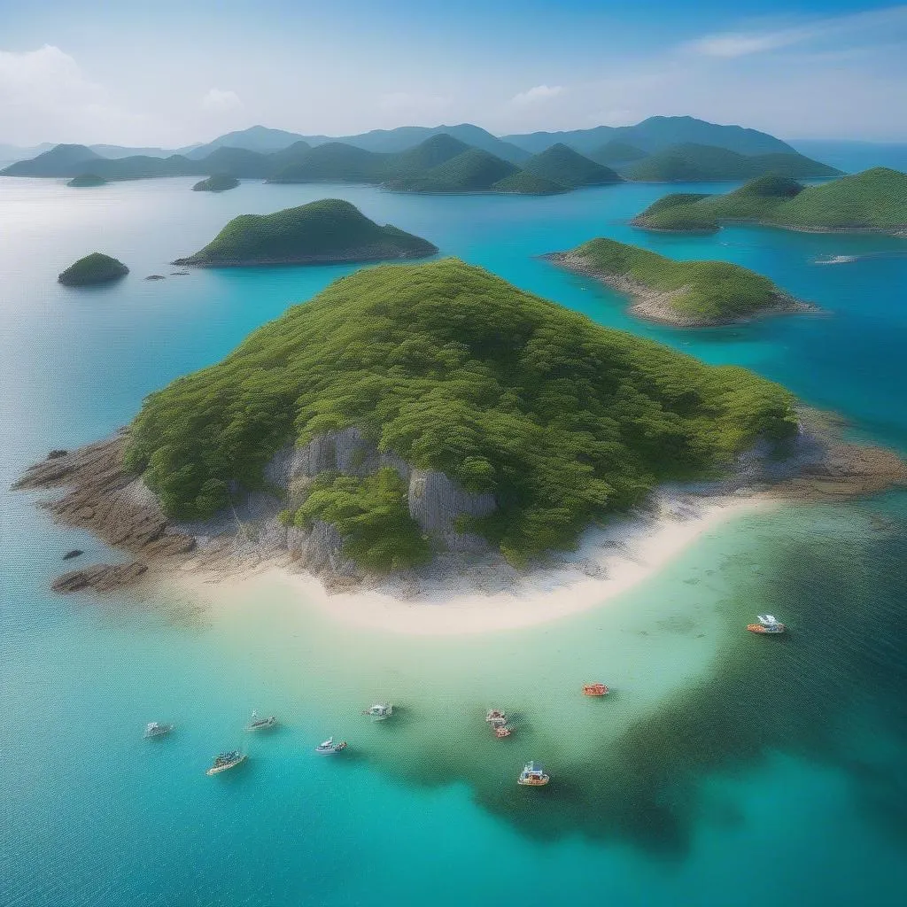 Hon Mun Island Scenery