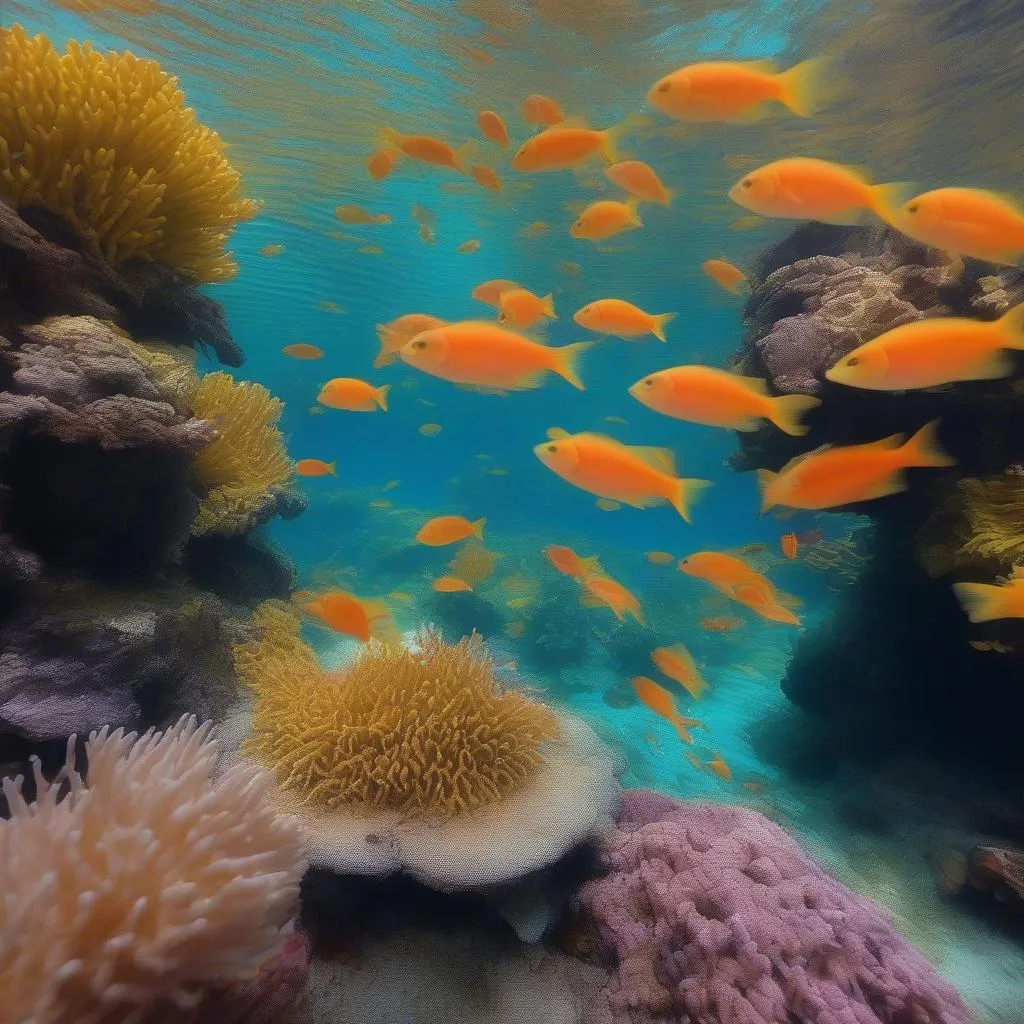 Vibrant Coral Reefs