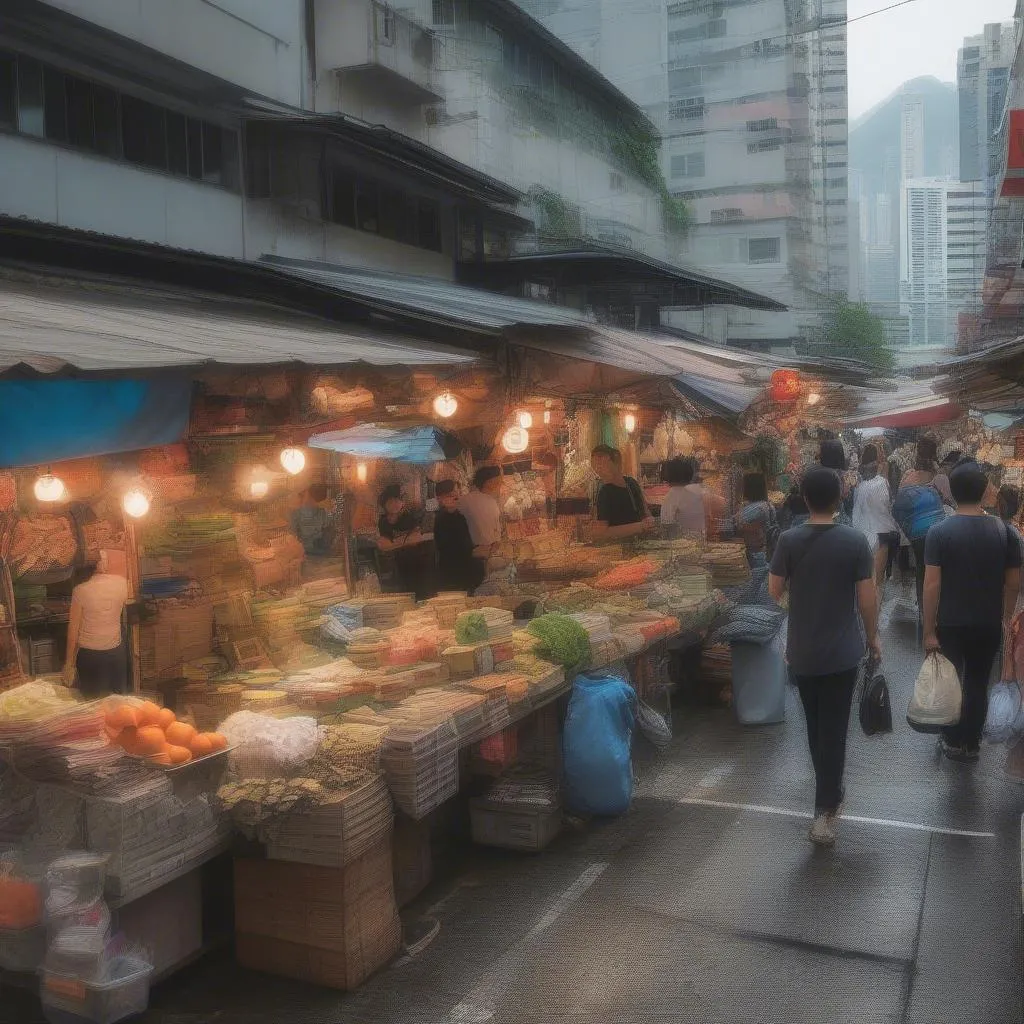 Hong Kong Street Market