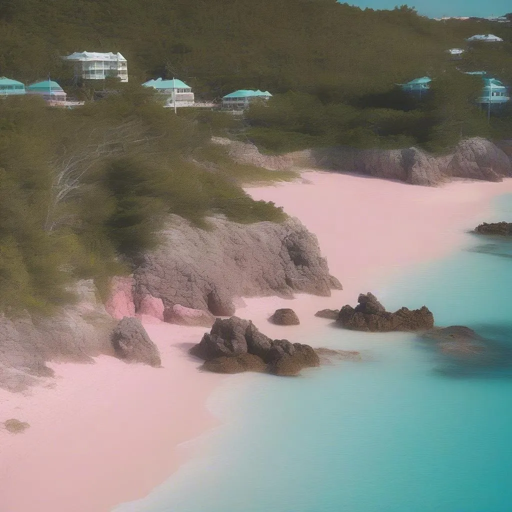 pink sand beach Bermuda