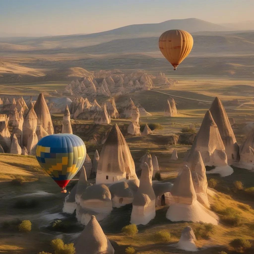 hot air balloon ride cappadocia