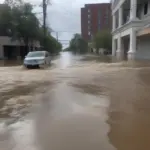 Hurricane Remnants Flooding