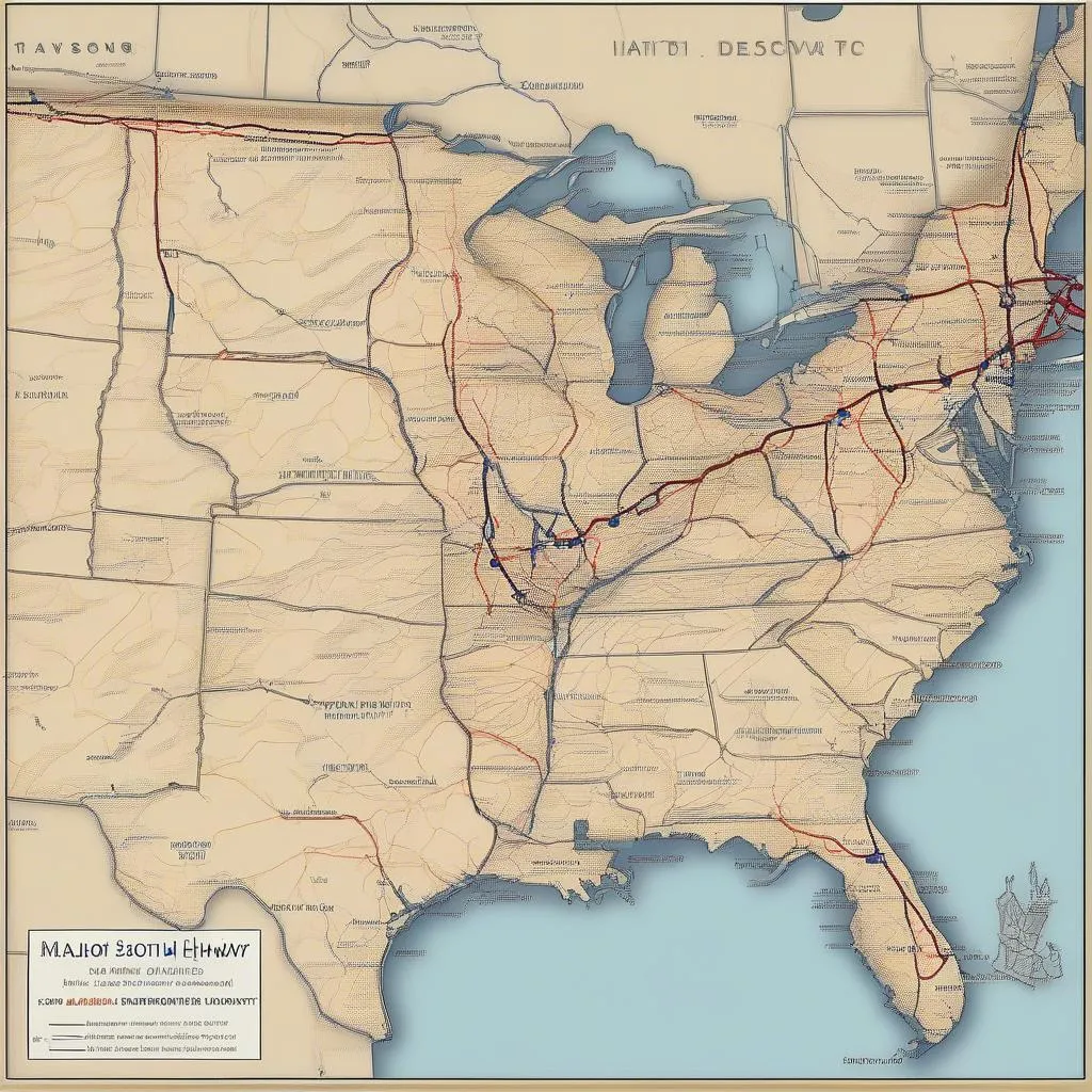 I-91 map