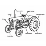 Iseki tractor components diagram