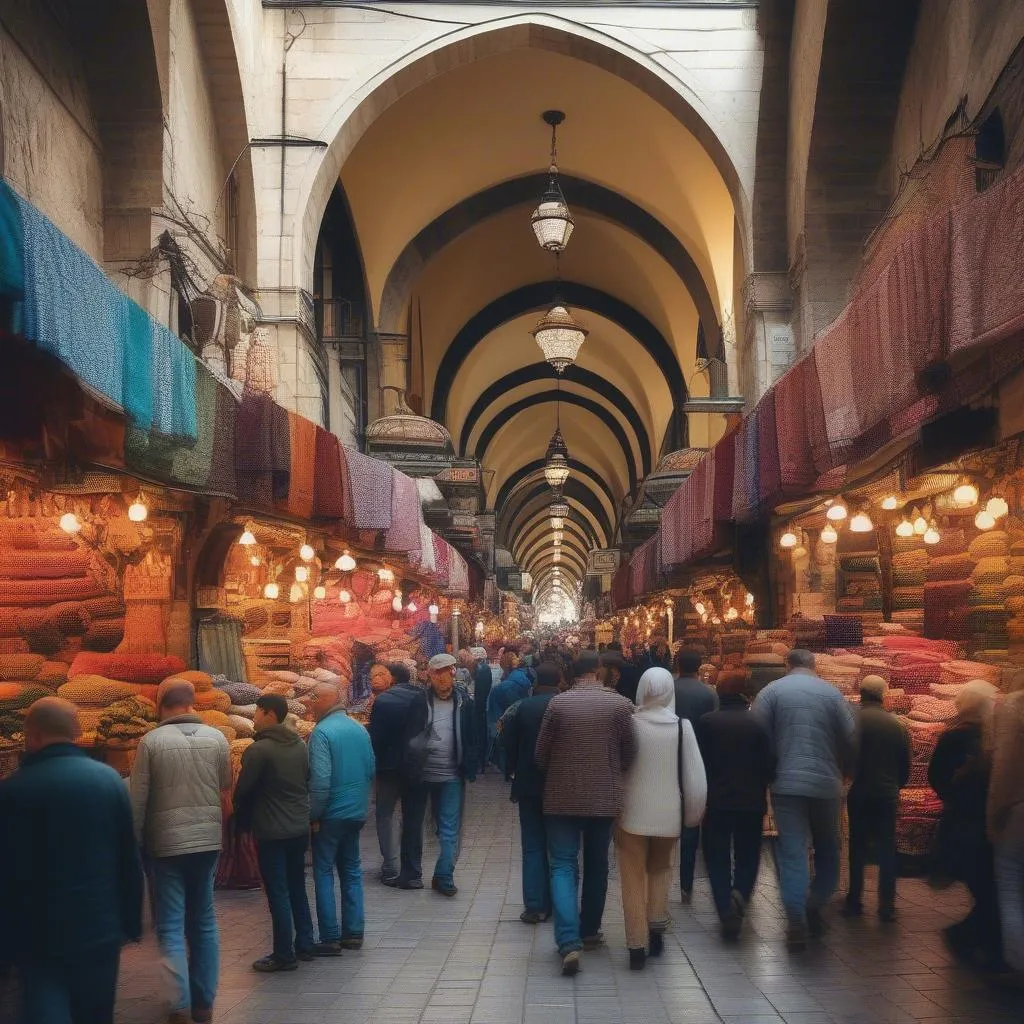 Grand Bazaar Crowd