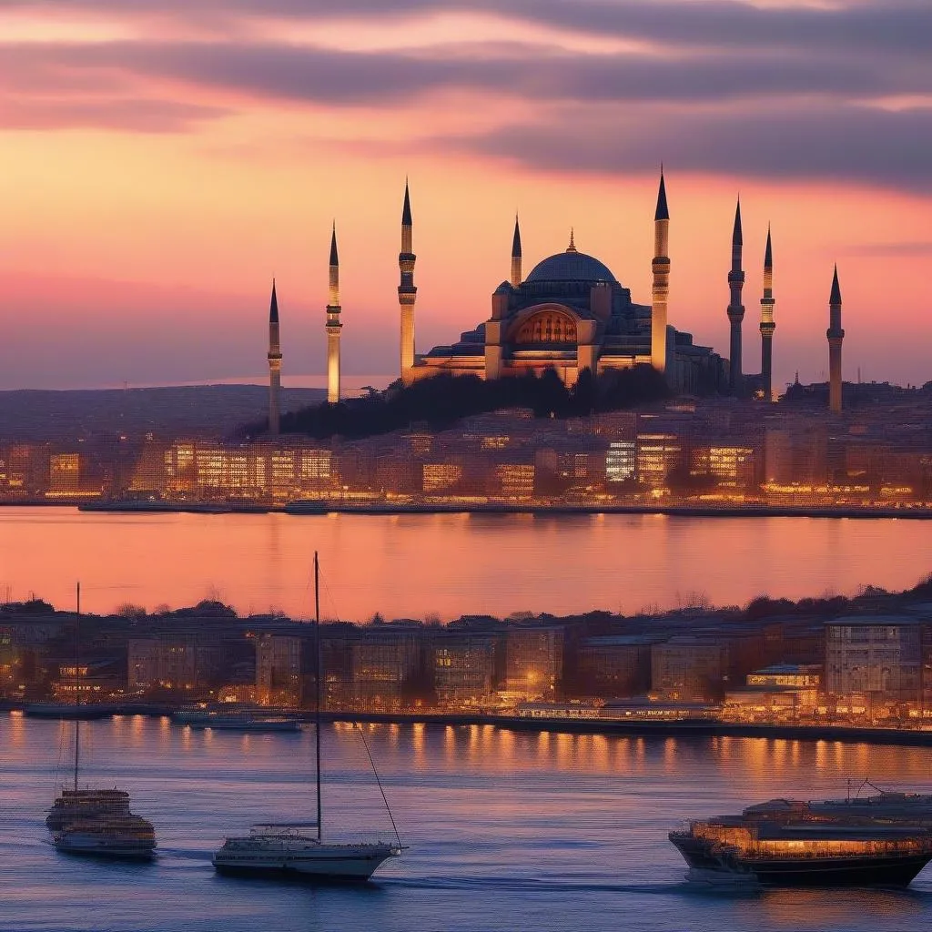 Istanbul skyline