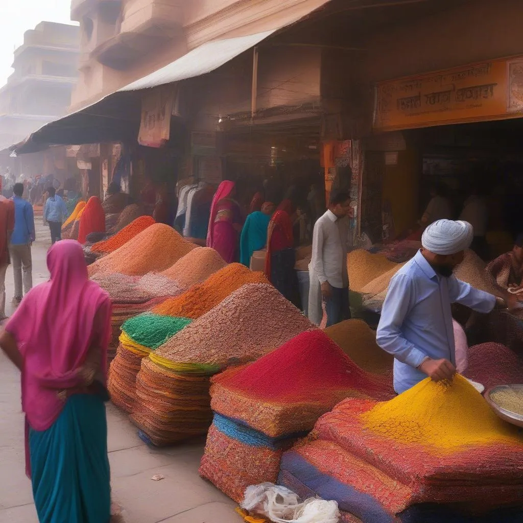 Jaipur street market