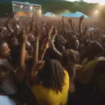 Live reggae concert in Jamaica