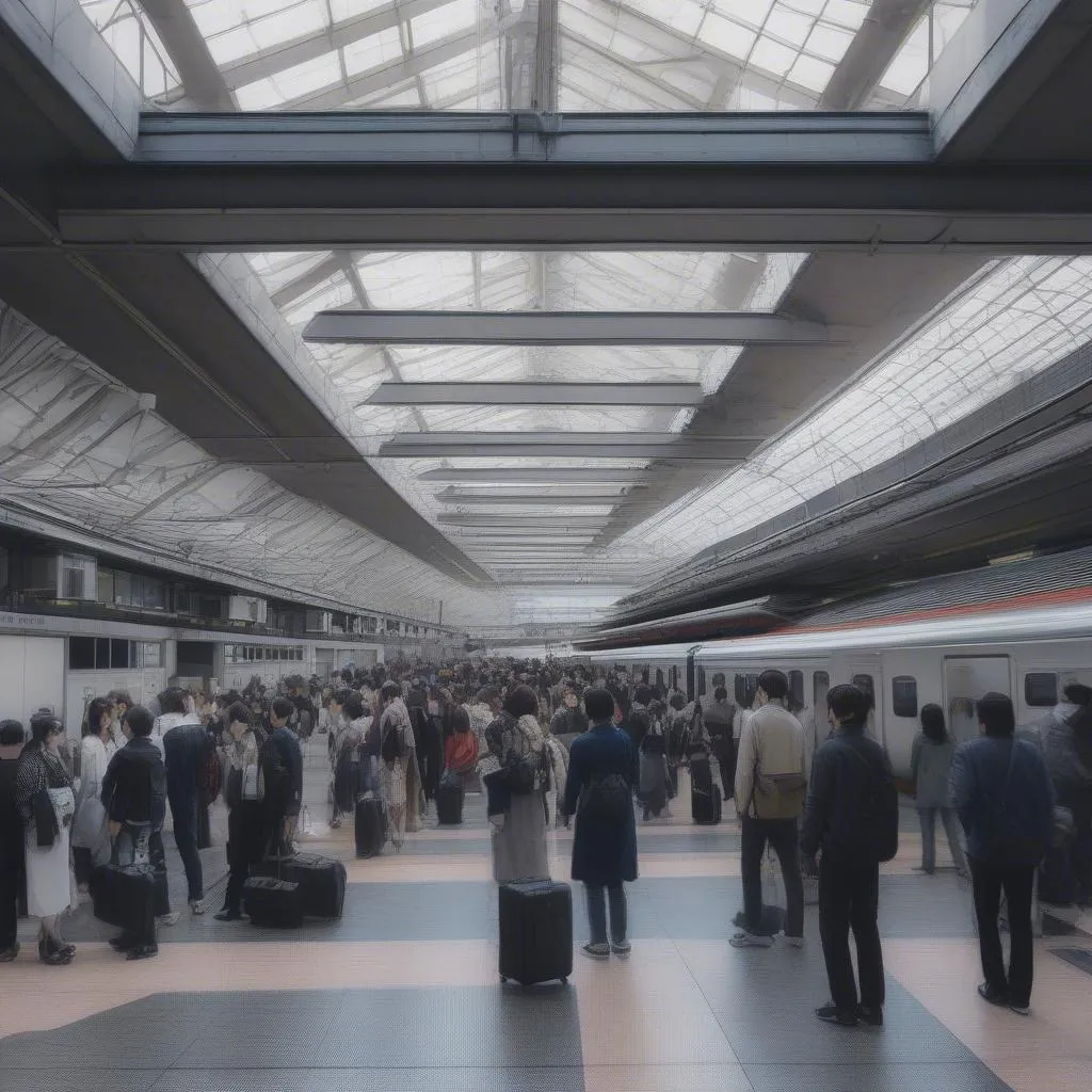 Japan Train Station