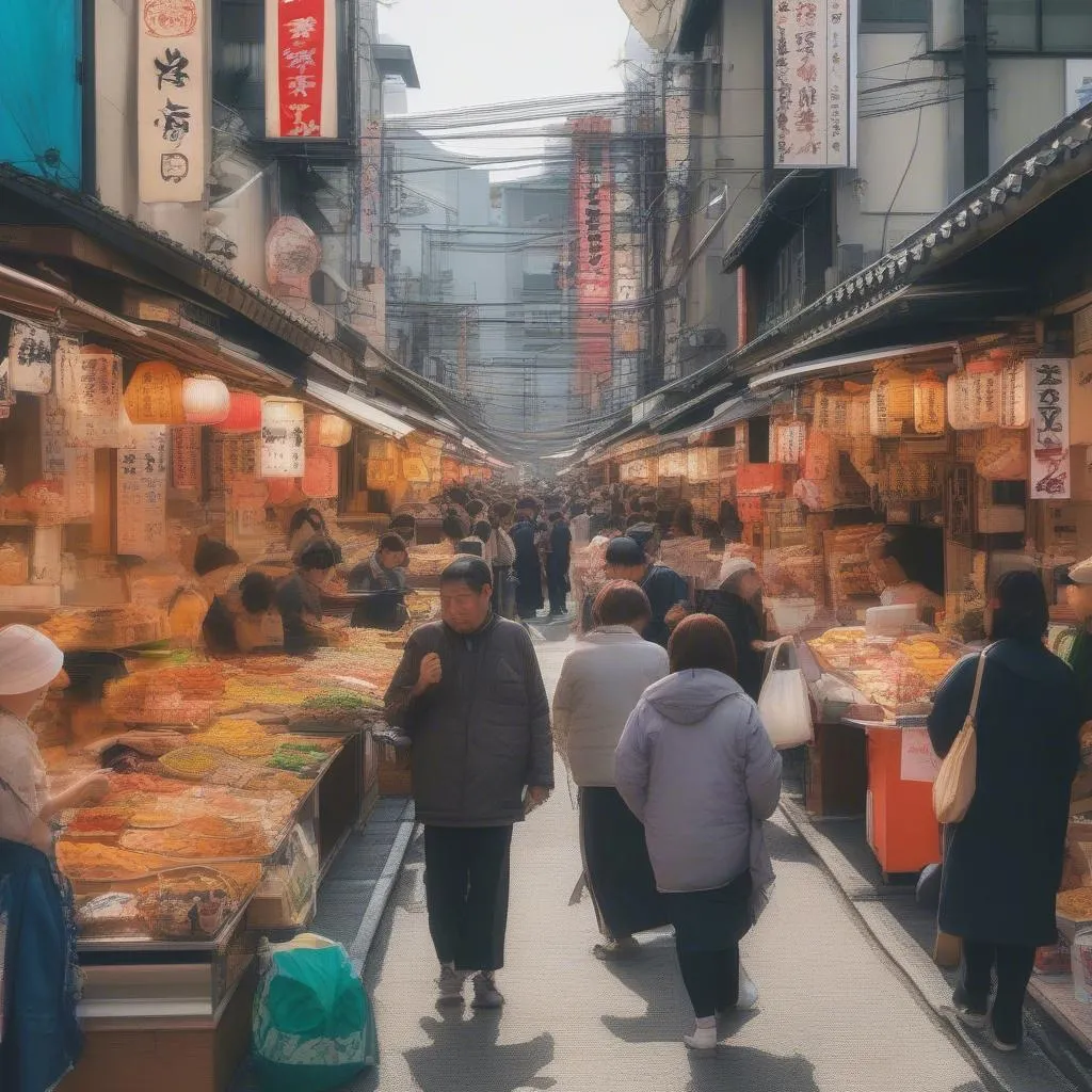 Vibrant Street Food Scene