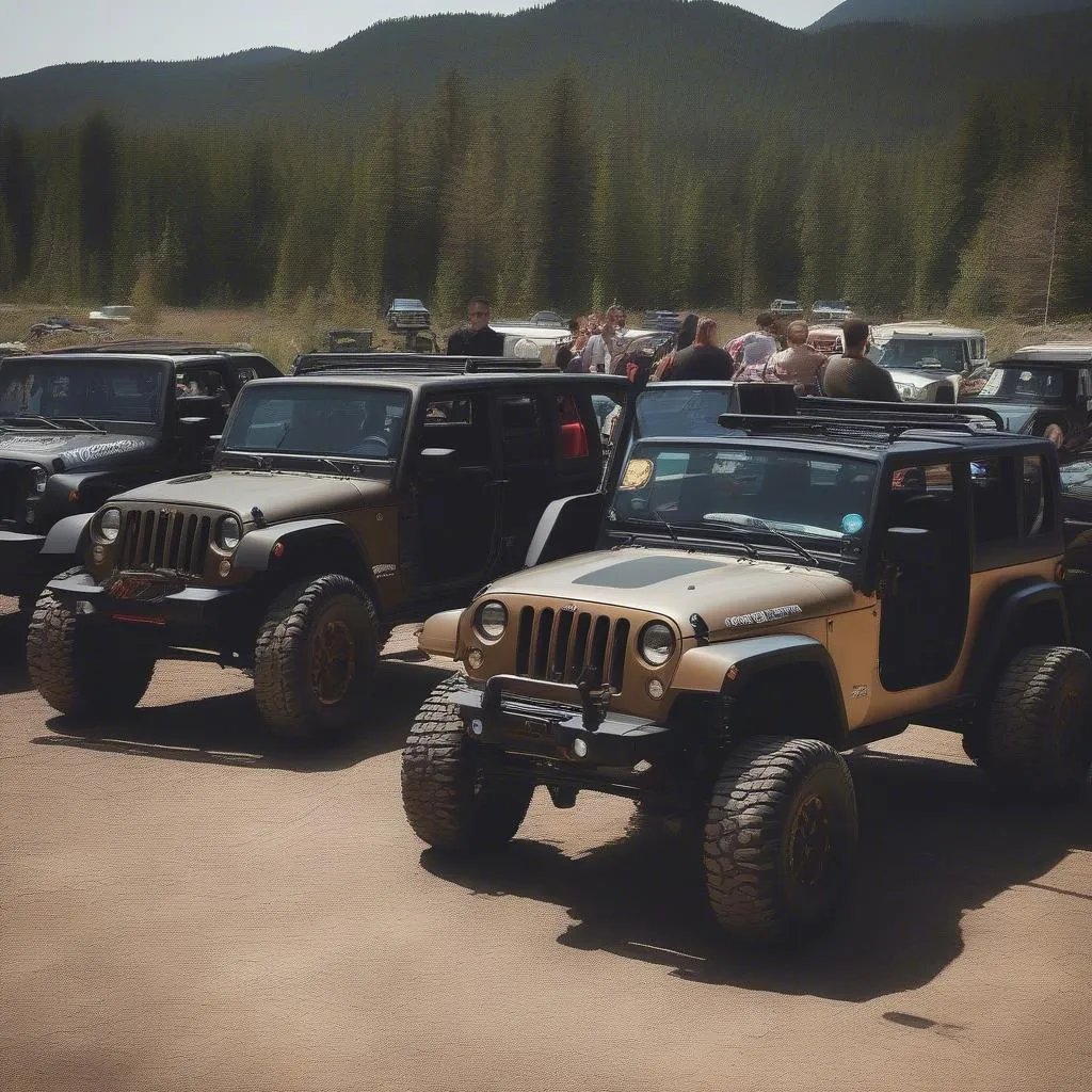 Jeep Club Gathering