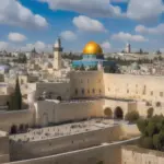 Jerusalem Old City Skyline