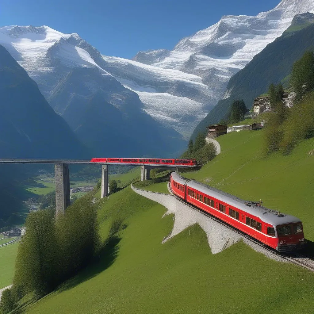 Jungfrau train