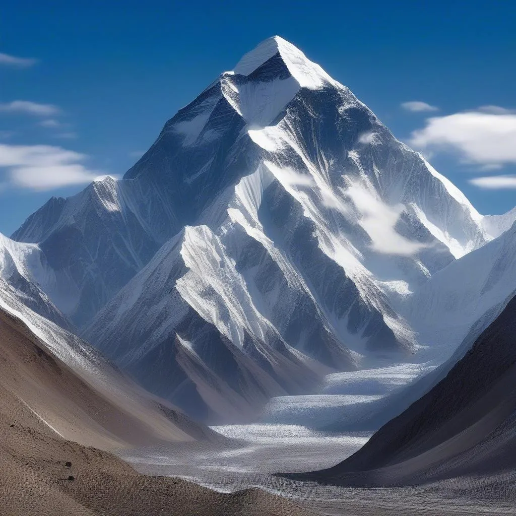 K2 Mountain Peak in Pakistan