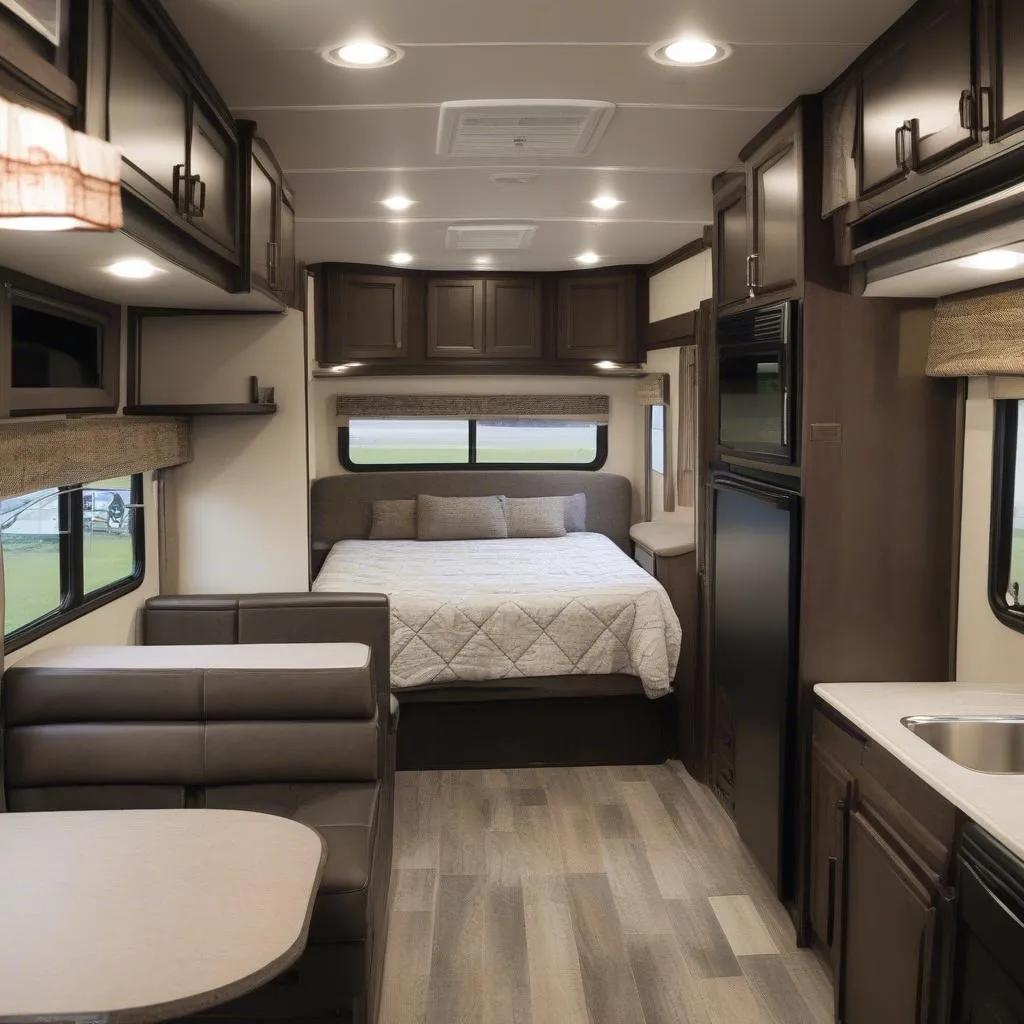 spacious-travel-trailer-interior