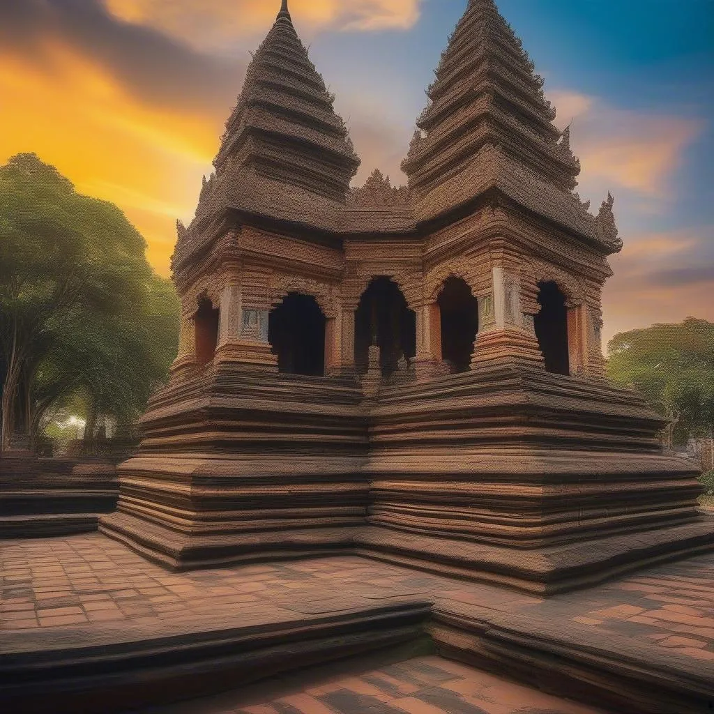 khmer pagoda can tho