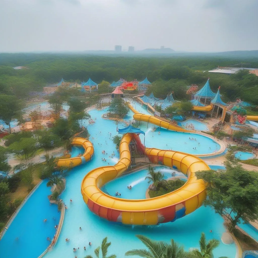 Khoang Xanh Water Park