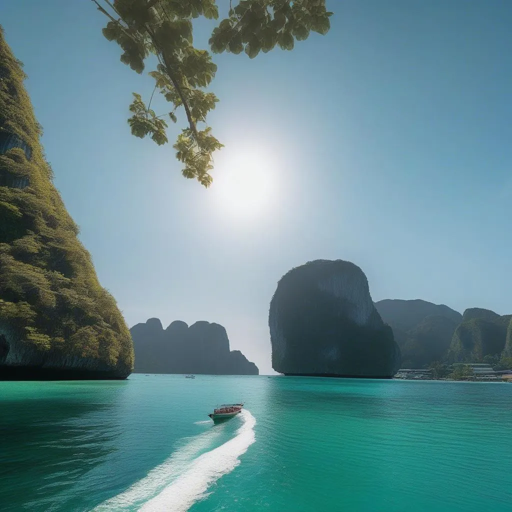 Longtail Boat at Koh Phi Phi