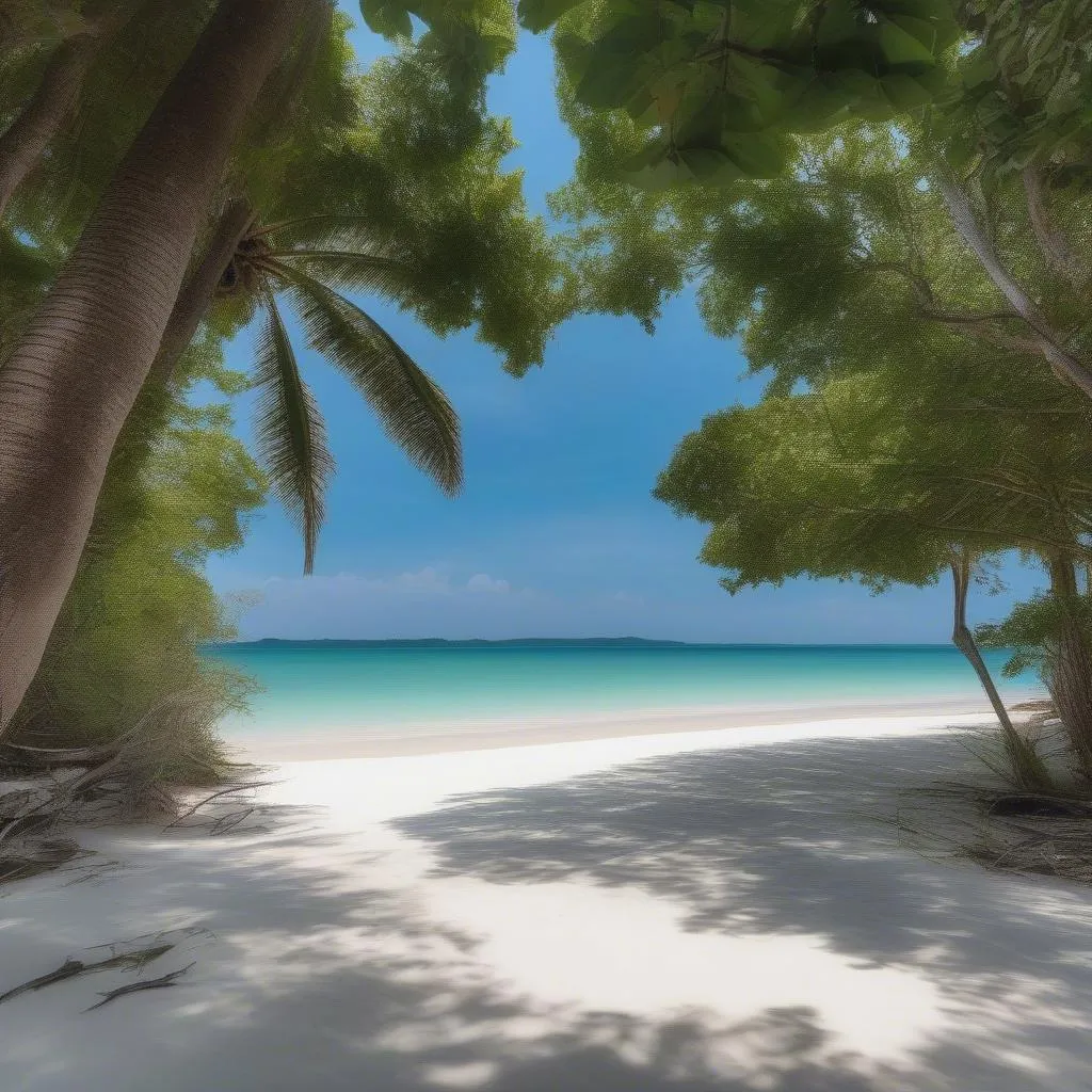 Serene Beach at Koh Rong Samloem